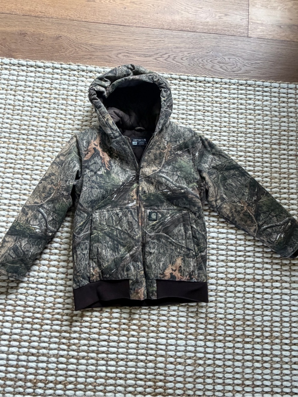 Carhartt Realtree Camo Hooded Jacket - Brown & Green
